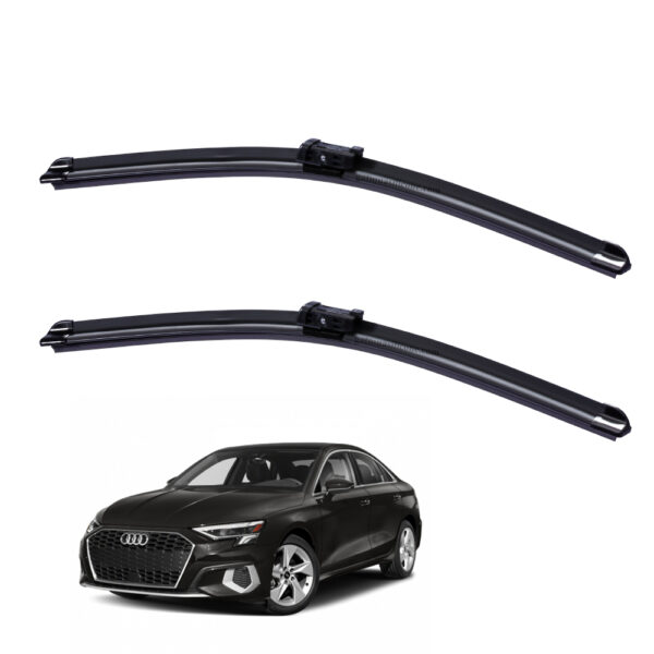 Gạt mưa xe Audi A3 2013 đến 2020 Silicone lưỡi phẳng