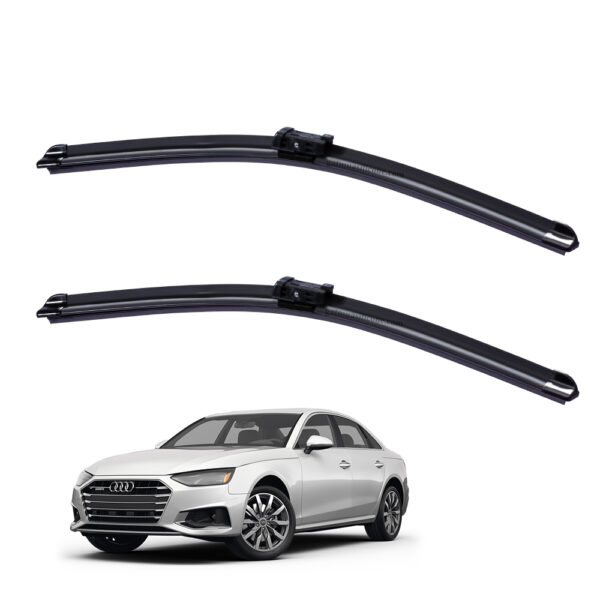 Gạt mưa xe Audi A4 2008 đến 2025 Silicone lưỡi phẳng