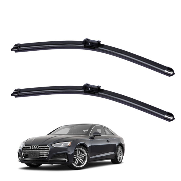 Gạt mưa xe Audi A5 2009 đến 2018 Silicone lưỡi phẳng