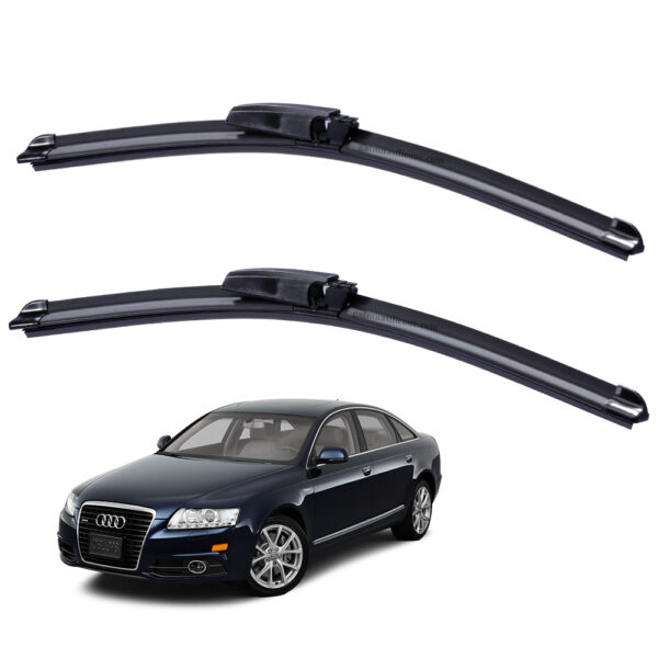 Gạt mưa xe Audi A6 2005 đến 2010 Silicone lưỡi phẳng