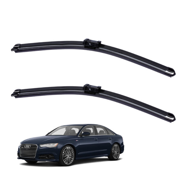 Gạt mưa xe Audi A6 2011 đến 2018 Silicone lưỡi phẳng