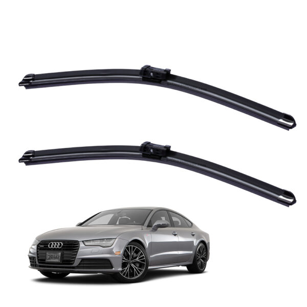 Gạt mưa xe Audi A7 2011 đến 2017 Silicone lưỡi phẳng
