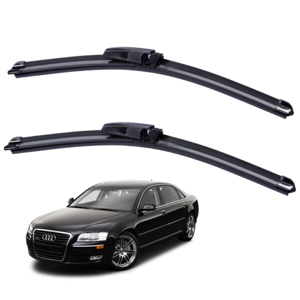 Gạt mưa xe Audi A8 2002 đến 2010 Silicone lưỡi phẳng