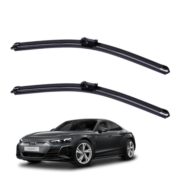 Gạt mưa xe Audi Etron 2020 đến 2025 Silicone lưỡi phẳng