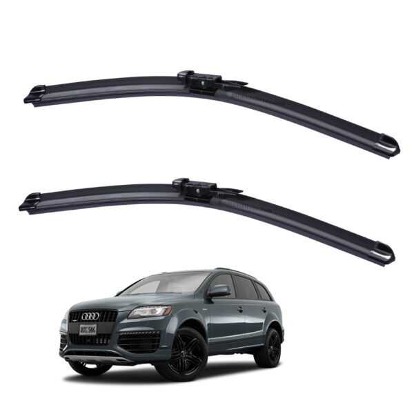 Gạt mưa xe Audi Q7 2006 đến 2015 Silicone lưỡi phẳng