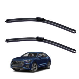 Gạt mưa xe Audi Q8 2020 đến 2025 Silicone lưỡi phẳng
