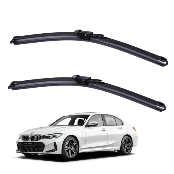 Gạt mưa xe BMW 3 Series 2010 đến 2025 Silicone lưỡi phẳng