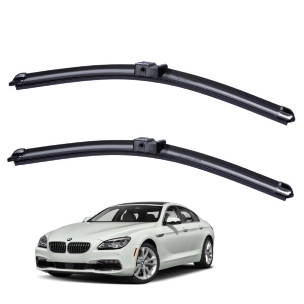 Gạt mưa xe BMW 6 Series 2011 đến 2018 Silicone lưỡi phẳng