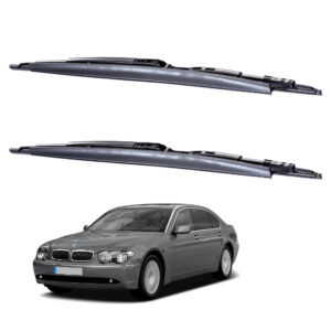 Gạt mưa xe BMW 7 Series 2005 đến 2008 Silicone lưỡi phẳng