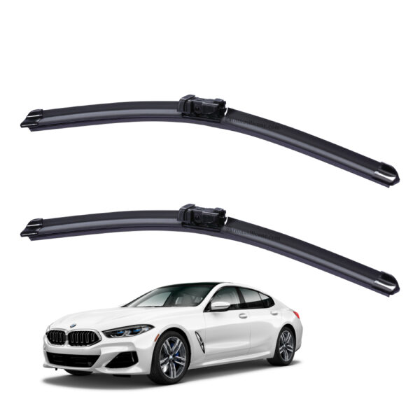 Gạt mưa xe BMW 8 Series 2018 đến 2025 Silicone lưỡi phẳng