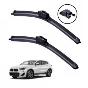 Gạt mưa xe BMW X2 2018 đến 2025 Silicone lưỡi phẳng