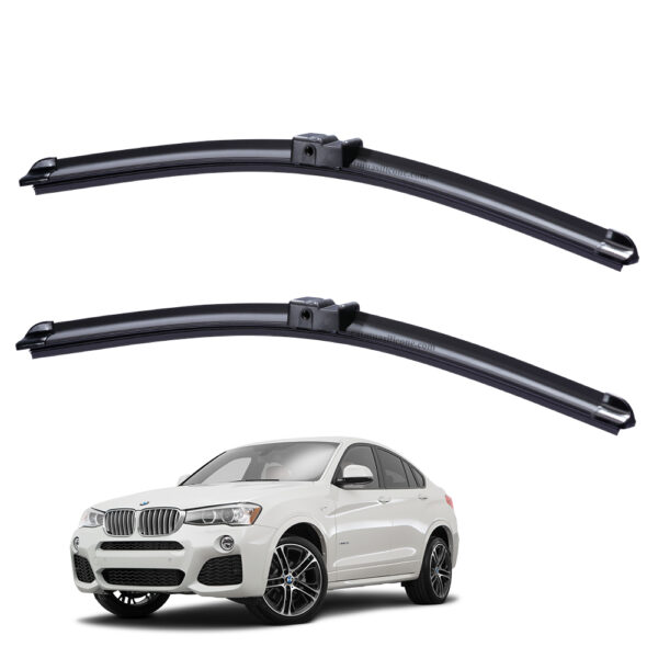 Gạt mưa xe BMW X4 2014 đến 2017 Silicone lưỡi phẳng