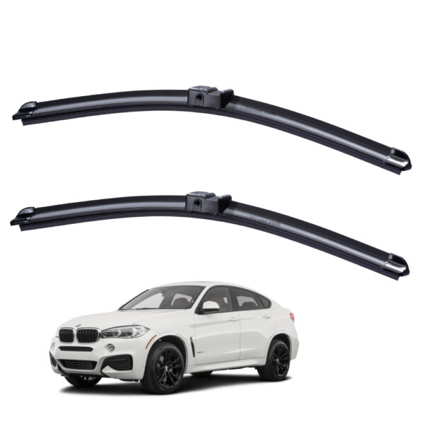Gạt mưa xe BMW X6 2015 đến 2019 Silicone lưỡi phẳng