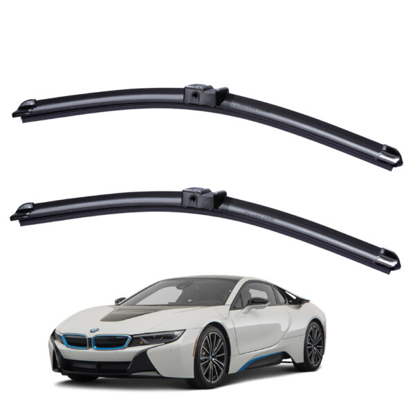Gạt mưa xe BMW i8 2014 đến 2020 Silicone lưỡi phẳng