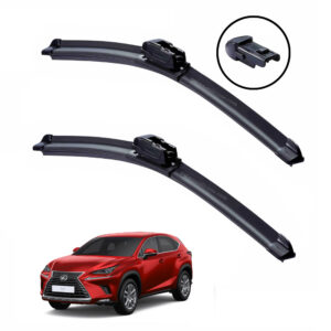 Gạt mưa xe Lexus NX300 2018 đến 2021 Silicone lưỡi phẳng