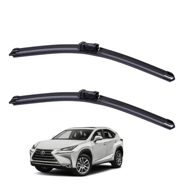 Gạt mưa xe Lexus RX200t 2015 đến 2017 Silicone lưỡi phẳng