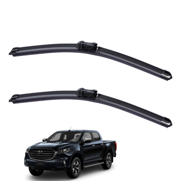 Gạt mưa xe Mazda BT50 2015 đến 2021 Silicone lưỡi phẳng