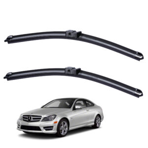 Gạt mưa xe Mercedes C-class 2007 đến 2012 Silicone lưỡi phẳng