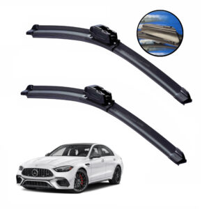 Gạt mưa xe Mercedes C-class 2022 đến 2025 Silicone lưỡi phẳng