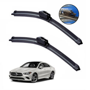 Gạt mưa xe Mercedes CLA class 2016 đến 2022 Silicone lưỡi phẳng