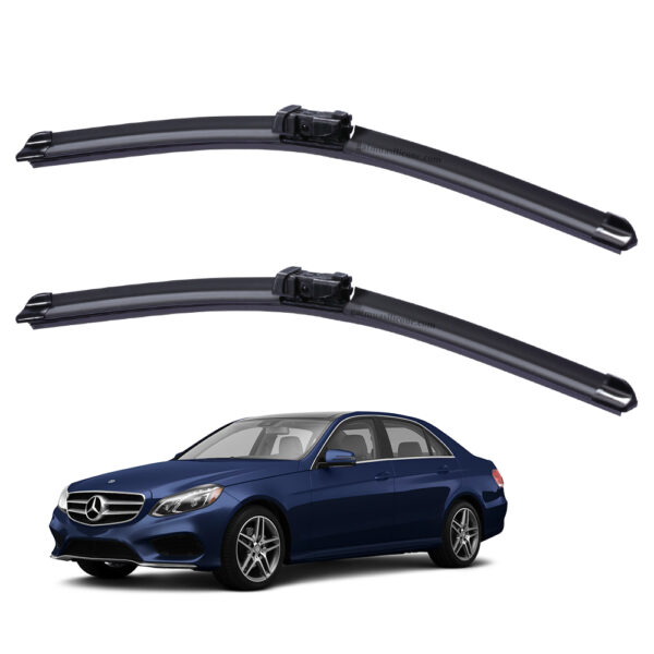 Gạt mưa xe Mercedes E-class 2014 đến 2015 Silicone lưỡi phẳng