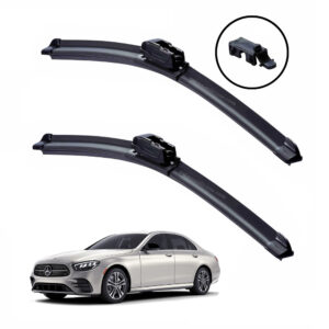 Gạt mưa xe Mercedes E-class 2016 đến 2023 Silicone lưỡi phẳng
