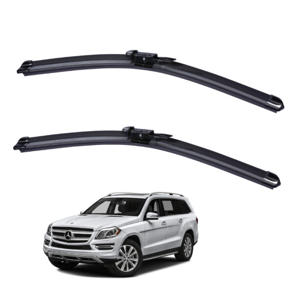 Gạt mưa xe Mercedes GL 2006 đến 2012 Silicone lưỡi phẳng