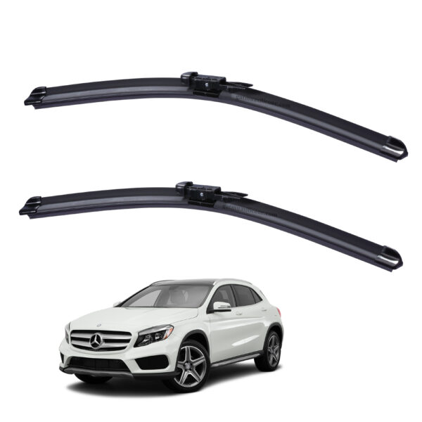 Gạt mưa xe Mercedes GLA 2014 đến 2015 Silicone lưỡi phẳng