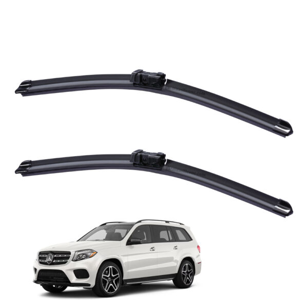 Gạt mưa xe Mercedes GLS 2016 đến 2018 Silicone lưỡi phẳng