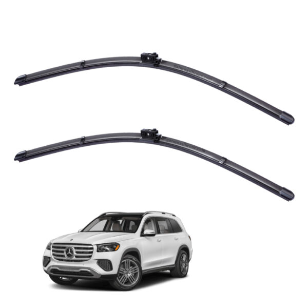 Gạt mưa xe Mercedes GLS 2019 đến 2025 Silicone lưỡi phẳng