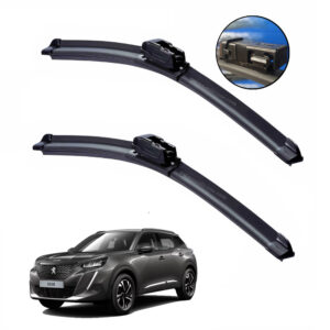 Gạt mưa xe Peugeot 2008 2020 đến 2025 Silicone lưỡi phẳng