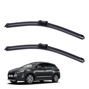 Gạt mưa xe Peugeot 3008 2014 đến 2016 Silicone lưỡi phẳng