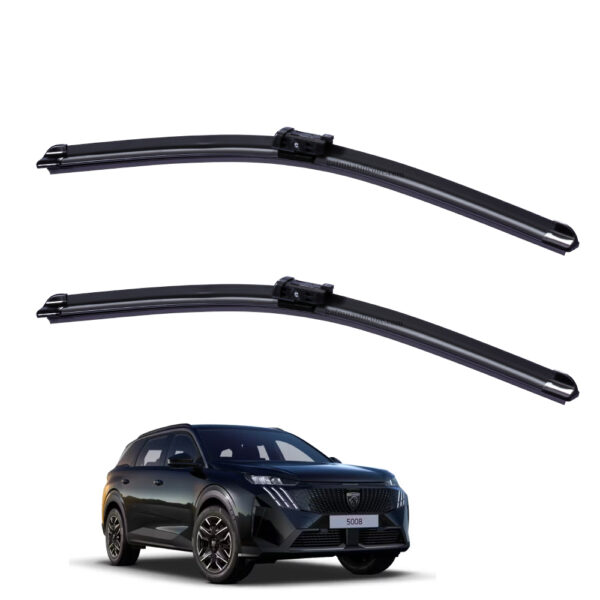 Gạt mưa xe Peugeot 5008 2017 đến 2025 Silicone lưỡi phẳng