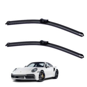 Gạt mưa xe Porsche 911 2019 đến 2025 Silicone lưỡi phẳng