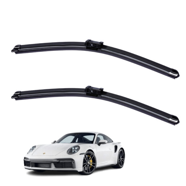 Gạt mưa xe Porsche 911 2019 đến 2025 Silicone lưỡi phẳng