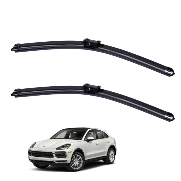 Gạt mưa xe Porsche Cayenne 2017 đến 2025 Silicone lưỡi phẳng
