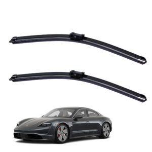Gạt mưa xe Porsche Taycan 2020 đến 2025 Silicone lưỡi phẳng