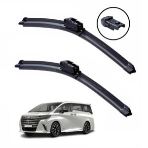 Gạt mưa xe Toyota Alphard 2015 đến 2025 Silicone lưỡi phẳng