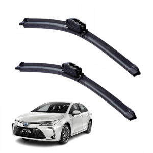 Gạt mưa xe Toyota Altis 2021 đến 2025 Silicone lưỡi phẳng